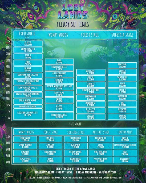 Here Are The Set Times For Lost Lands And Couch Lands Dramawired