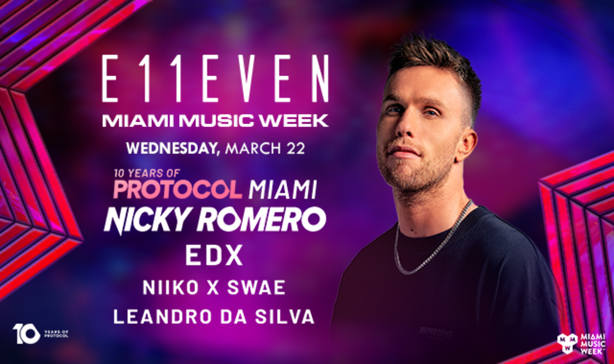 E11EVEN Announces Massive Run Of 2023 Miami Music Week Events With