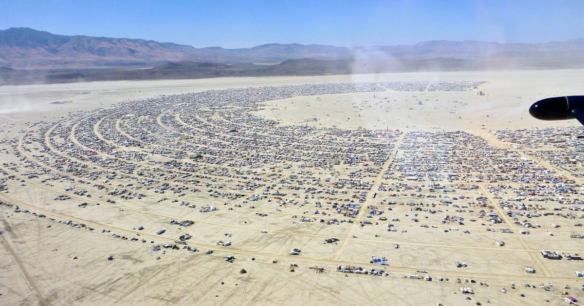 Burning Man Organizers Publish "Survival Guide" for People Stranded in