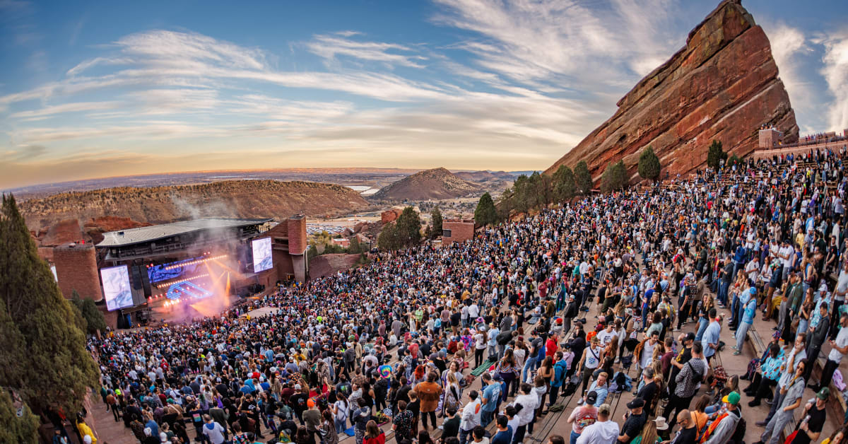 Electronic Music Shows At Red Rocks