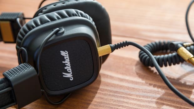 Marshall Headphones on table