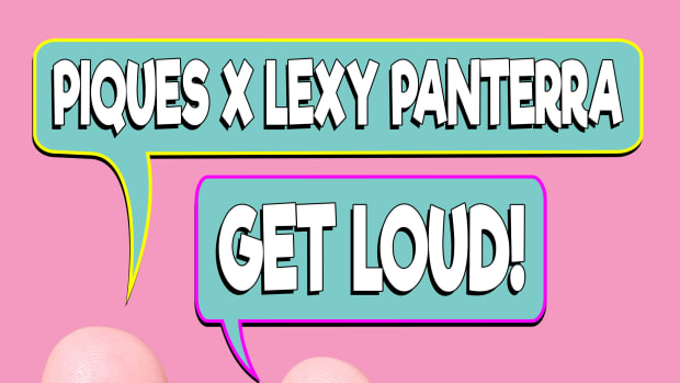 Piques x Lexy Panterr Hopefully-Final "Get Loud!" Song Premiere with EDM.com Banner