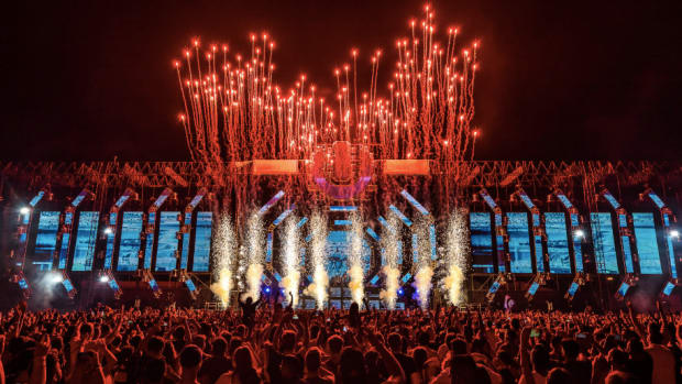 Ultra South Africa main stage fireworks.