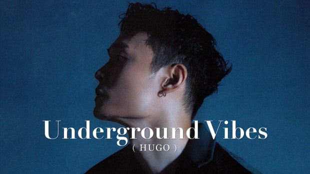 Shanghai artist and producer Hugo on the cover of Underground Vibes.
