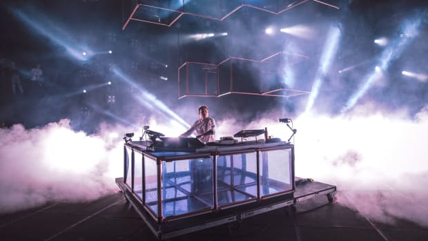 Flume onstage