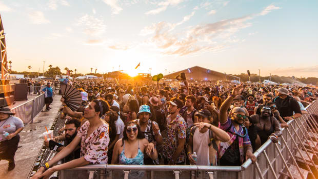 Crowd at Sunset Music Festival 2022