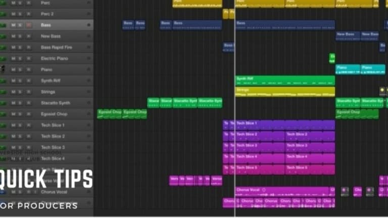 3 Tips to Help Organize Your Project in Logic Pro X