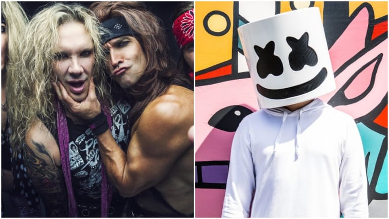 Steel Panther Members React to Marshmello and Bastille's "Happier"