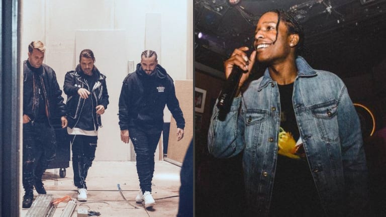 Update, Asap Rocky receiving the Virgil Abloh Award at the HFR event  tonightdetails style 