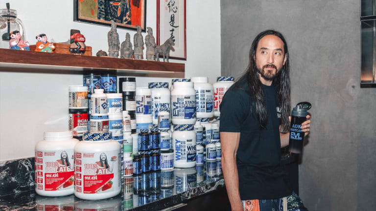 Steve Aoki and EVL Launch Award-Winning Strawberry Shortcake Protein Powder