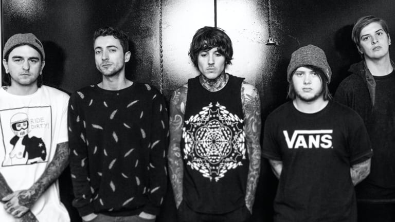 bring me the horizon black and white