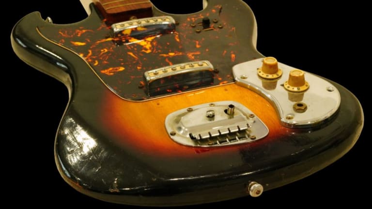 This Early Sixties Guitar Owned by Jimi Hendrix Sold for $216,000 at an Auction