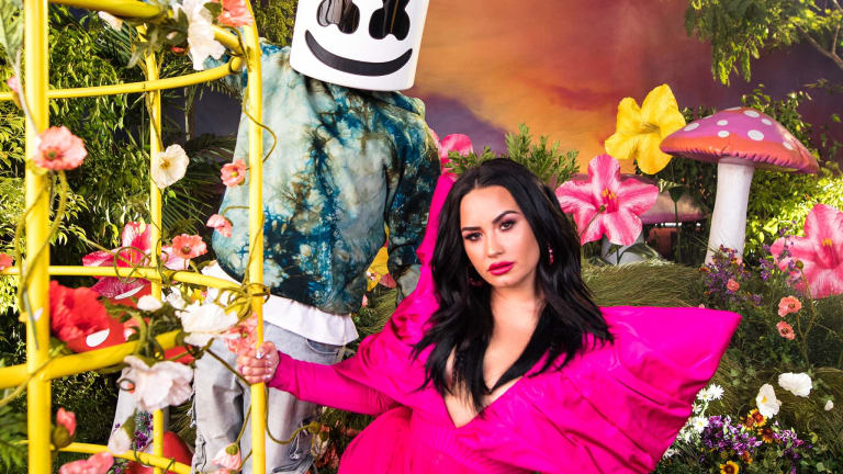 Watch the Official Music Video for Marshmello and Demi Lovato's New Single "OK Not To Be OK"