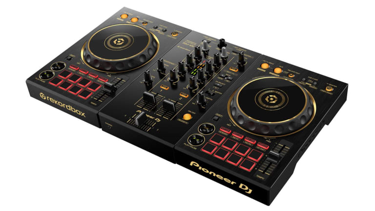 Pioneer S Limited Edition Ddj 400 N Controller Is A Portable Gold Dipped Nugget For Precision Djing Edm Com The Latest Electronic Dance Music News Reviews Artists