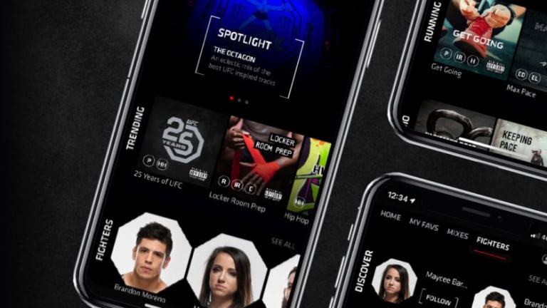 The UFC Launches Music Streaming App to Connect Fighters With Fans