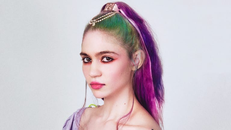 Watch Grimes Give Her Son X Æ A-XII a "Bath Rave for Babies"