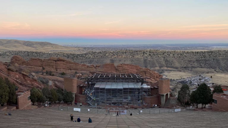 New Roof Built Over Red Rocks Amphitheatre Stage to Combat Weather