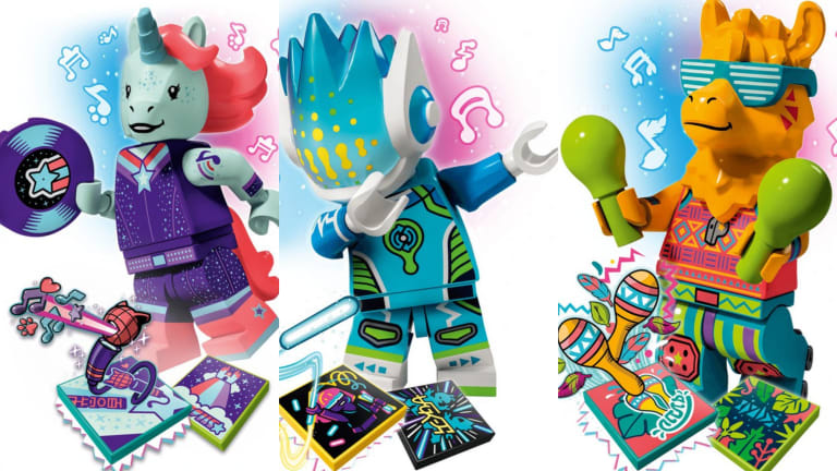Introducing LEGO Vidiyo's Hottest New DJs: Alien, Unicorn, and the Party Llama