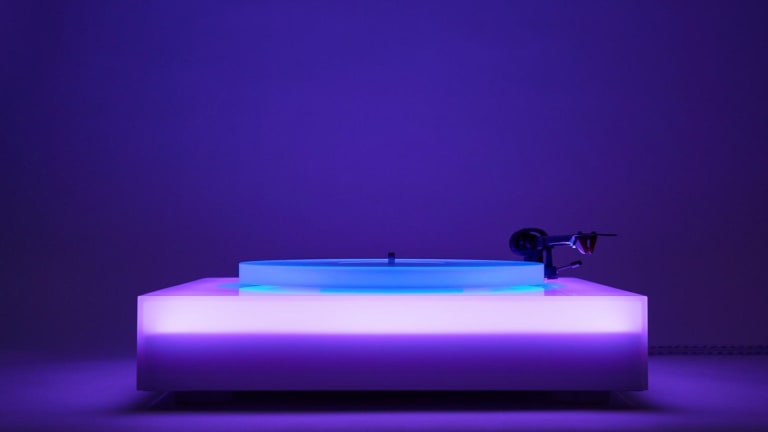Brian Eno Develops Limited Batch of Mesmerizing, Color-Changing Turntables
