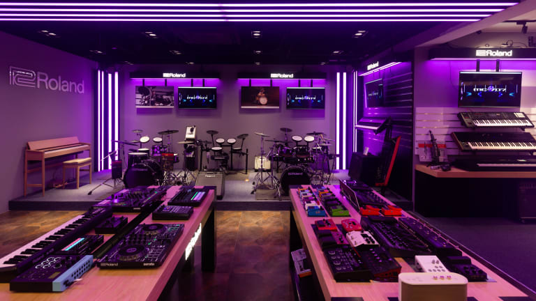 Roland's New Retail Experience Lets You Control the Lighting, Audio and Video In-Store