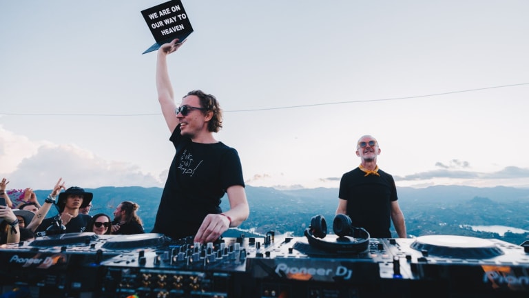 Watch Above & Beyond Perform Atop Colombia's Revered 650-Foot Monolith, El Peñón