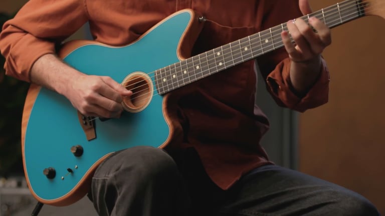 Fender's New Guitar Brings Electronic Music Production and Performance Into the Future