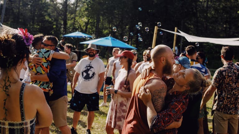Couple Turns Wedding Into Two-Day Camping Music Festival