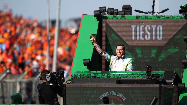 Watch Tiësto Perform From the Back of a Tricked-Out Heineken Truck at F1 Dutch Grand Prix