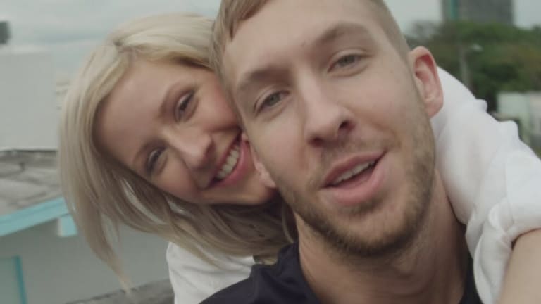 Calvin Harris and Ellie Goulding Are Back In the Studio