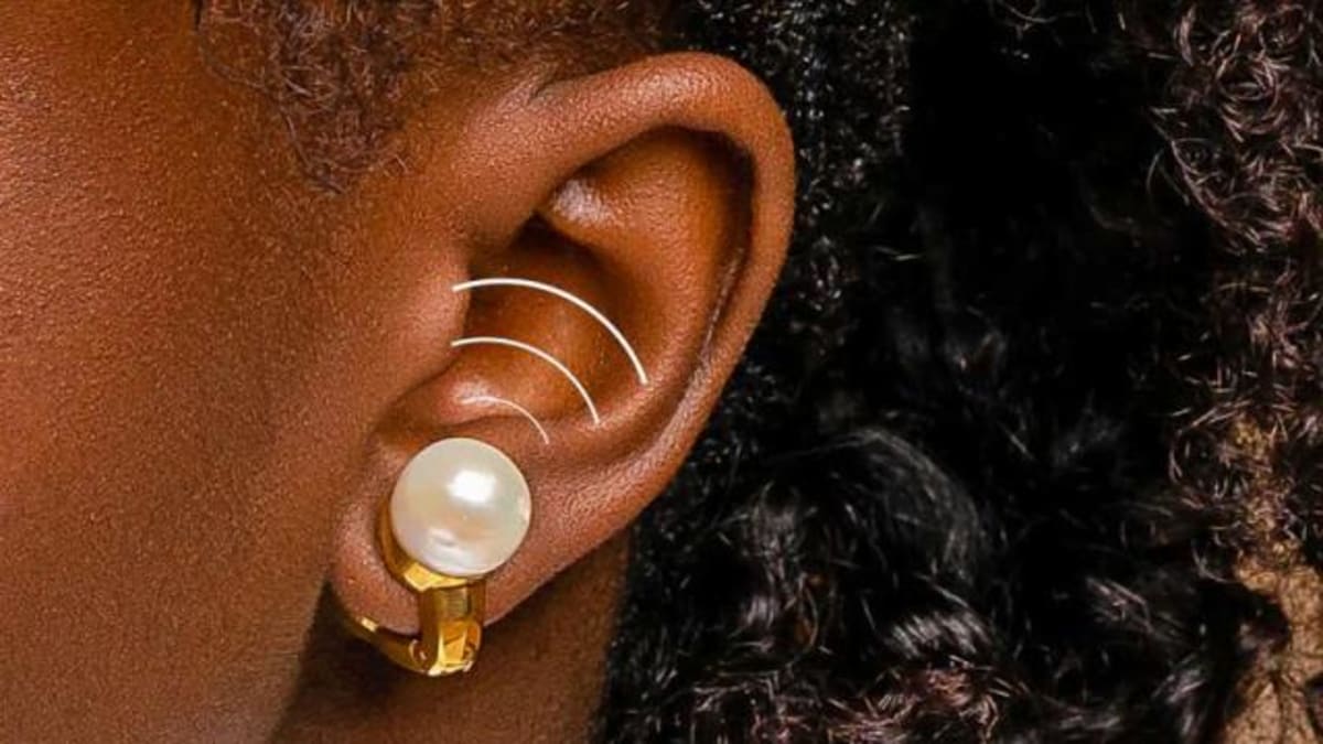 Audio Earrings  Earphones made Earrings by NOVA Products  Kickstarter