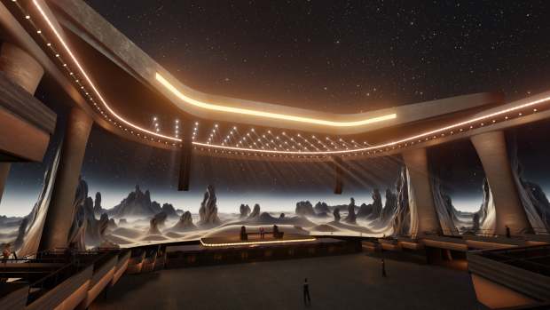 A rendering of the 2025 Brooklyn Mirage redesign