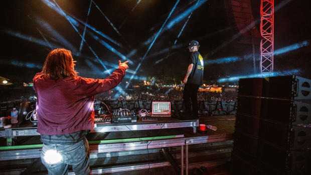 Zeds Dead perform at Electric Zoo in New York.