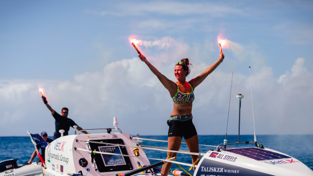 Jasmine Harrison became the youngest woman in history to row solo across any ocean after her 3,000-plus mile journey crossing the Atlantic.
