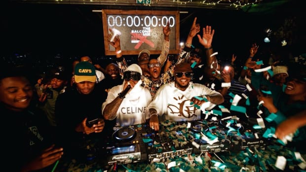 Major League DJz celebrate their 75-hour set