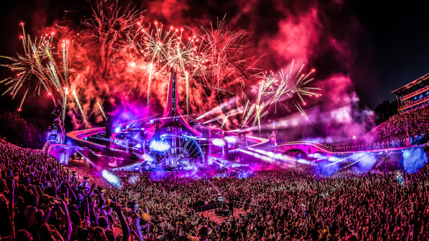 The 2022 Tomorrowland festival in Belgium.