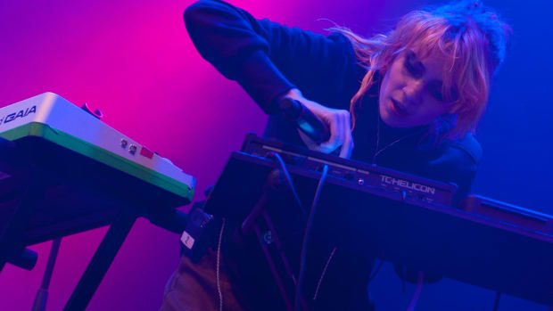 Grimes at Way Out West 2013 in Gothenburg, Sweden