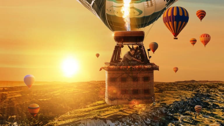 Ben Böhmer on 3,000-Foot High Hot Air Balloon Performance: "I'm a Bit Afraid of Heights" [Interview]