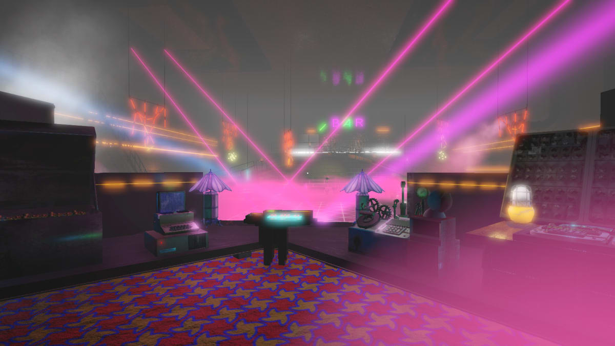 Explore a Cyberpunk Club in the New Video Game 