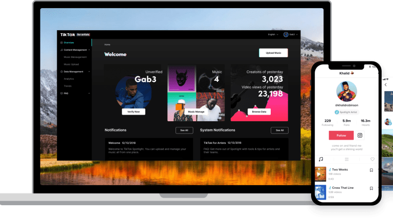 TikTok Unveils ArtistFocused App for Uploading Music and