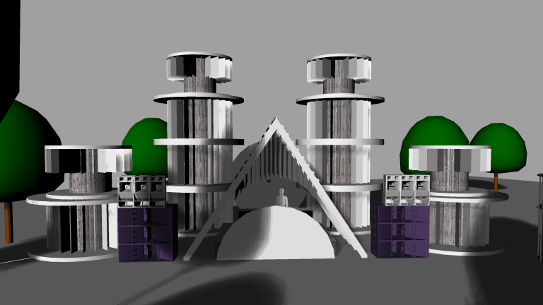 Goodbye Pagoda, Hello Stacks: a First Look at Lightning in a Bottle's New Stage