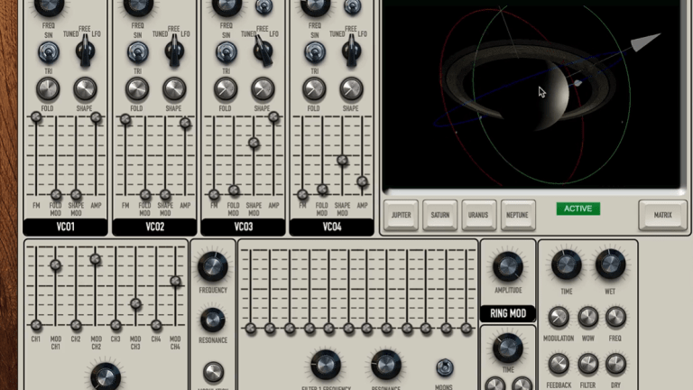 Quadrivium, a Synth Controlled with Data from the Moon, is Out of This World