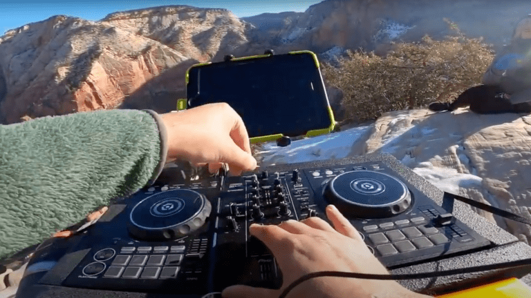 Watch This DJ Mix While Hiking Utah's Deadly Angels Landing Trail