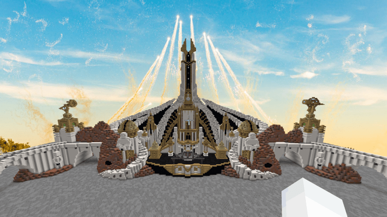 Someone Recreated Tomorrowland's "Reflection of Love" Stage In Minecraft