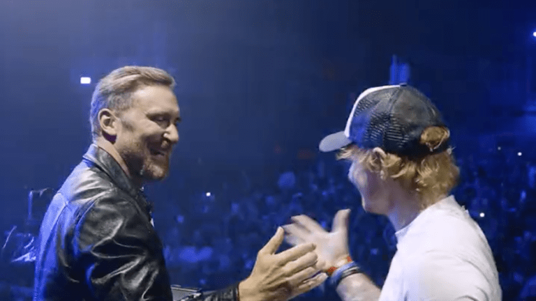 Watch Ed Sheeran Perform With David Guetta at Ushuaïa Ibiza