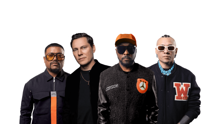 Listen to Tiësto's Energizing Club Remix of Black Eyed Peas' "Pump It"
