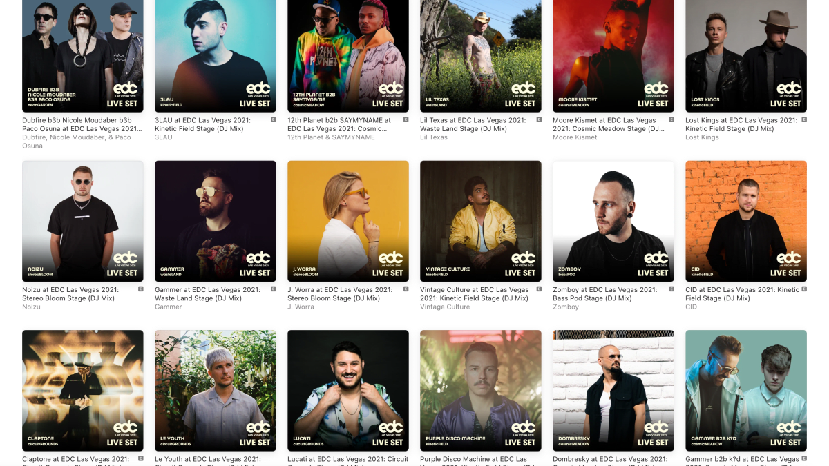 Apple Music Adds EDC Las Vegas 2021 DJ Sets - EDM.com - The Latest  Electronic Dance Music News, Reviews & Artists