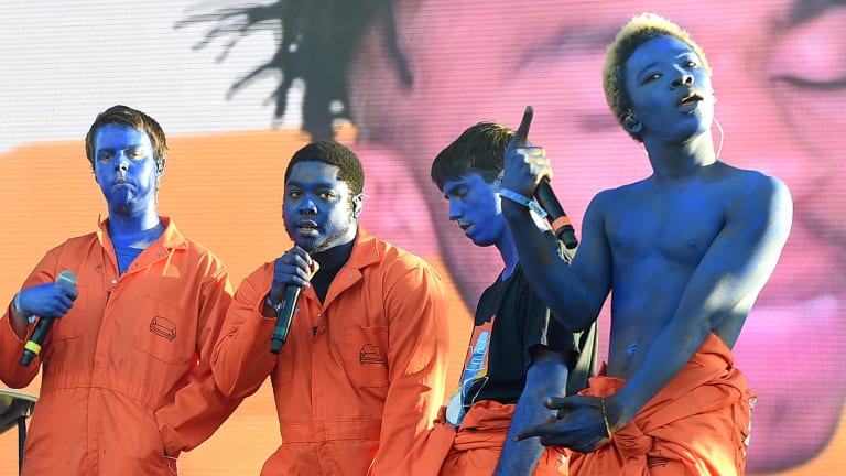 Orange clearance jumpsuit brockhampton