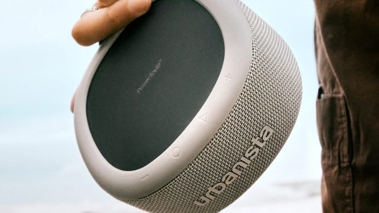 Solar speaker clearance
