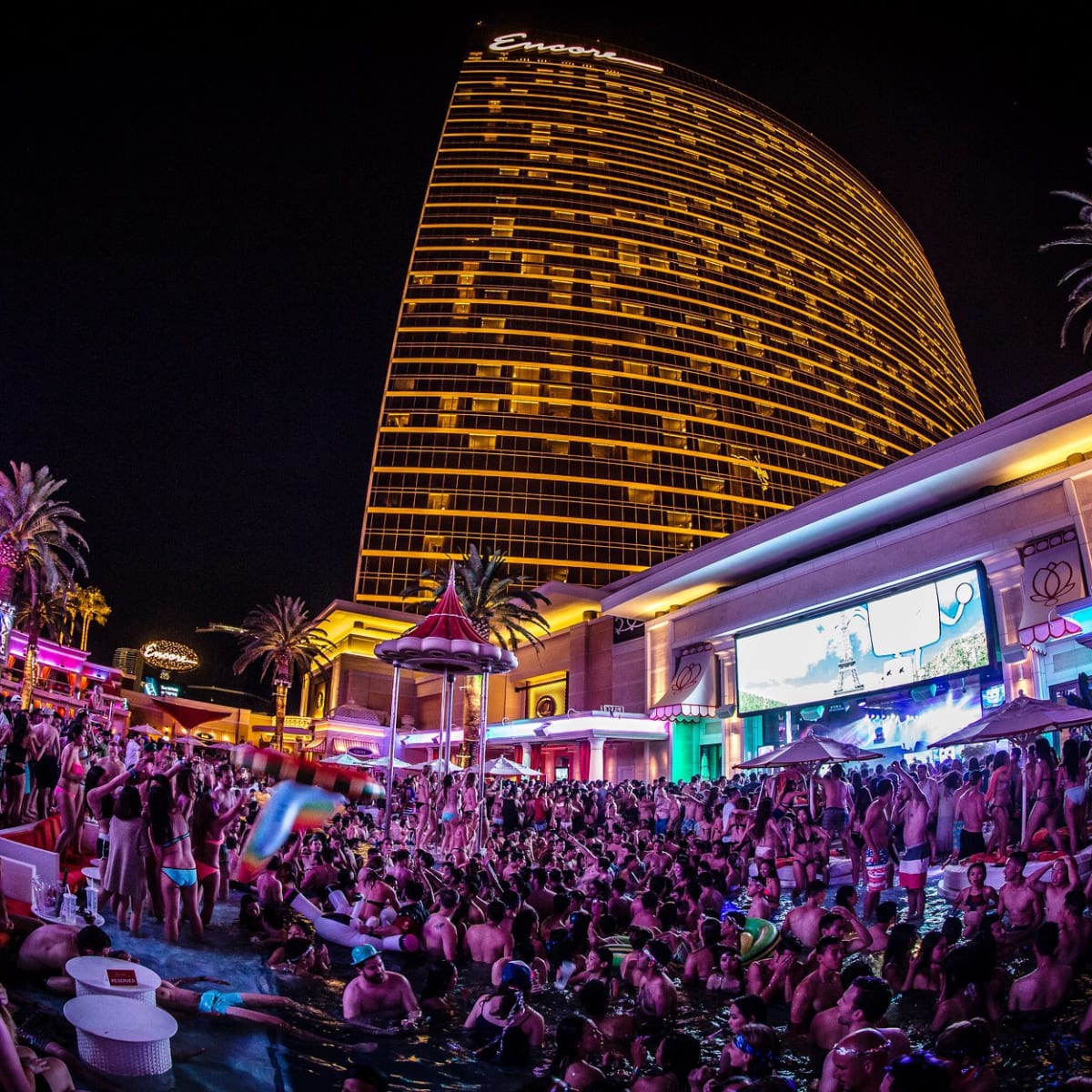 Las Vegas Pool Venue Encore Beach Club Announces Return of Night