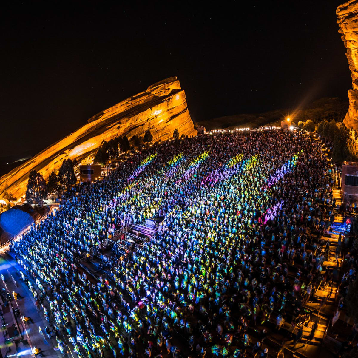 Red Rocks Amphitheatre Seating Capacity Two Birds Home